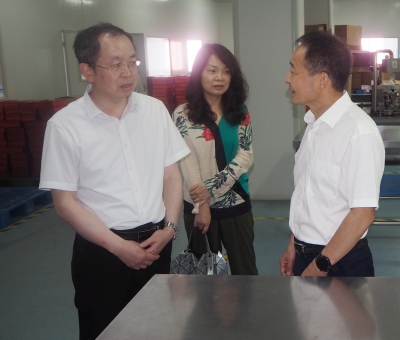 省外辦副主任胡志揚蒞臨仙客來公司調研