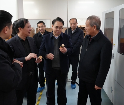 九江學(xué)院黨委書記李明斌一行蒞臨仙客來考察指導(dǎo)