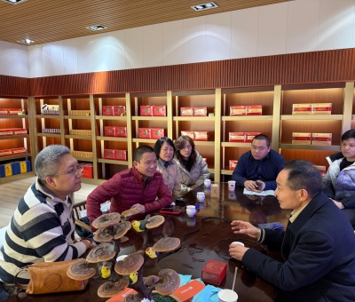 強(qiáng)化投資信心！上海經(jīng)證集團(tuán)到訪仙客來(lái)靈芝&nbsp;